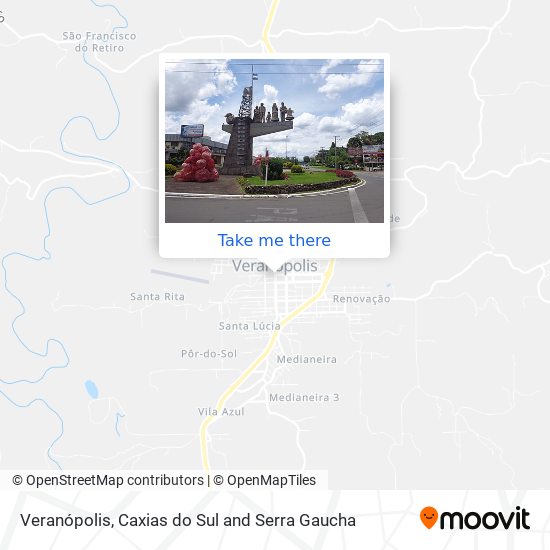 Veranópolis map