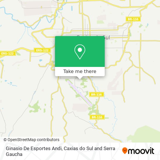 Ginasio De Esportes Andi map