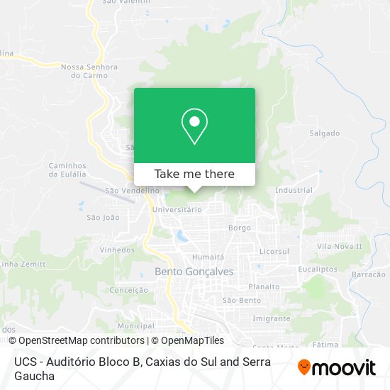 UCS - Auditório Bloco B map