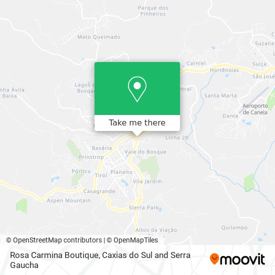 Rosa Carmina Boutique map