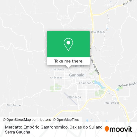 Mercatto Empório Gastronômico map