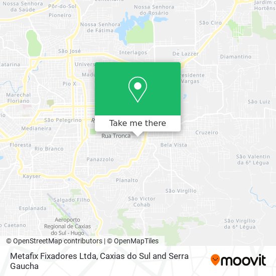 Metafix Fixadores Ltda map