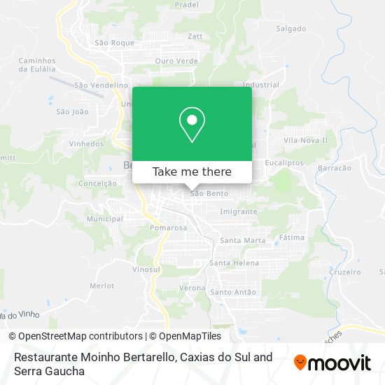Restaurante Moinho Bertarello map