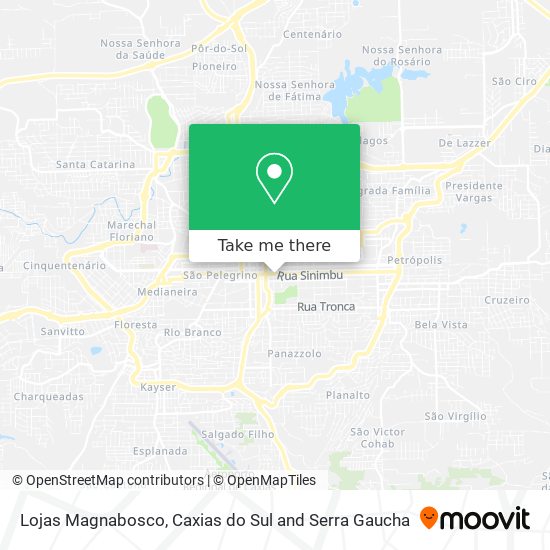 Lojas Magnabosco map