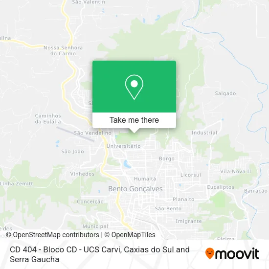 CD 404 - Bloco CD - UCS Carvi map