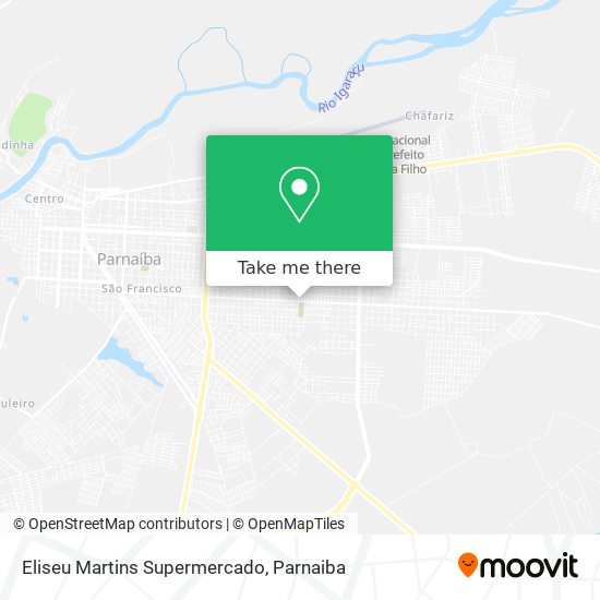 Mapa Eliseu Martins Supermercado