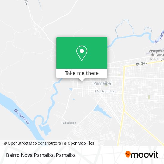 Bairro Nova Parnaíba map