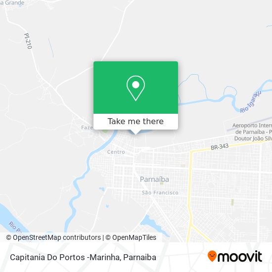 Capitania Do Portos -Marinha map