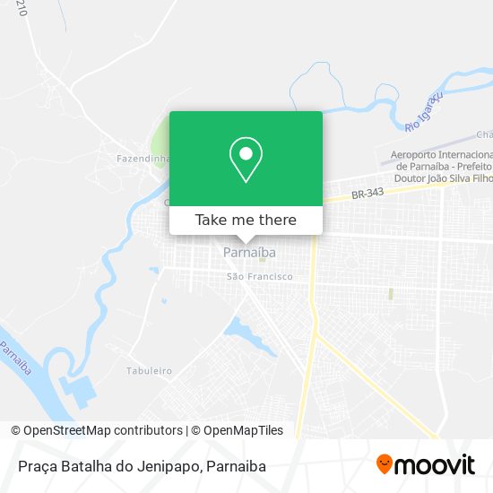 Praça Batalha do Jenipapo map