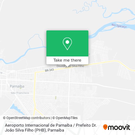 Aeroporto Internacional de Parnaíba / Prefeito Dr. João Silva Filho (PHB) map