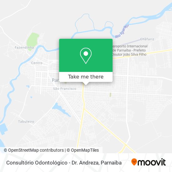 Consultório Odontológico - Dr. Andreza map