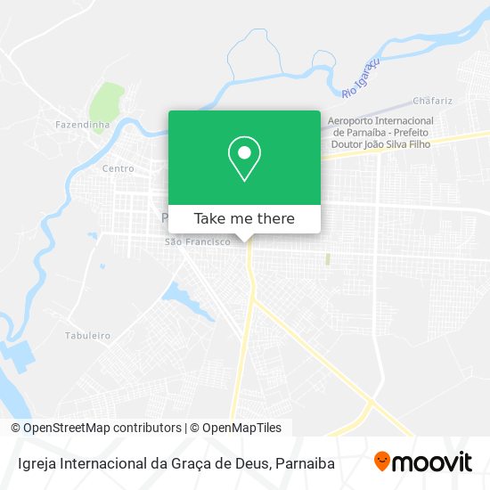 Igreja Internacional da Graça de Deus map