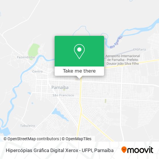 Hipercópias Gráfica Digital Xerox - UFPI map