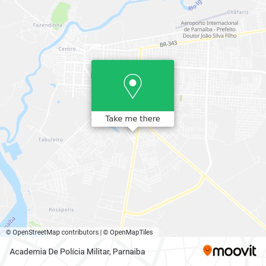 Academia De Polícia Militar map