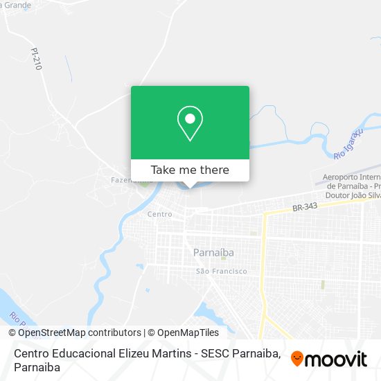 Centro Educacional Elizeu Martins - SESC Parnaiba map