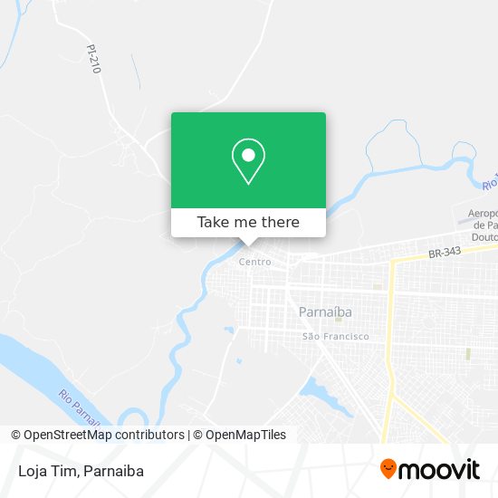 Loja Tim map