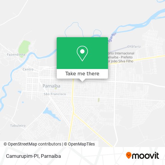 Camurupim-PI map