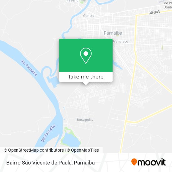 Bairro São Vicente de Paula map