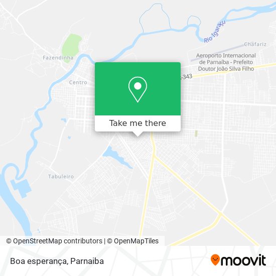 Boa esperança map