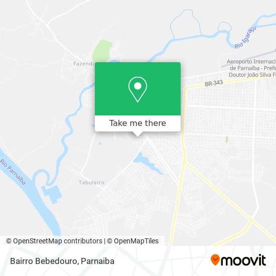 Mapa Bairro Bebedouro