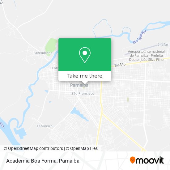 Academia Boa Forma map