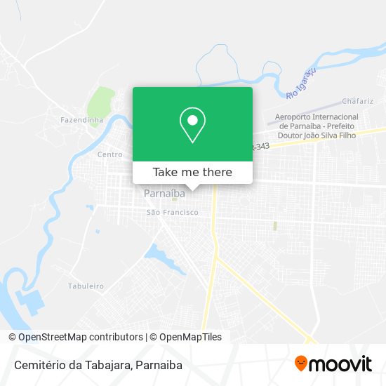 Cemitério da Tabajara map