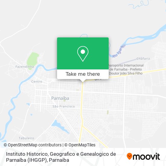 Instituto Historico, Geografico e Genealogico de Parnaíba (IHGGP) map