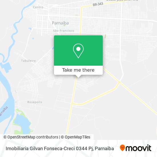 Imobiliaria Gilvan Fonseca-Creci 0344 Pj map