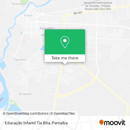 Educação Infantil Tia Bita map