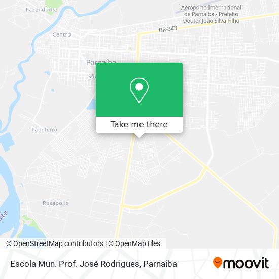 Escola Mun. Prof. José Rodrigues map
