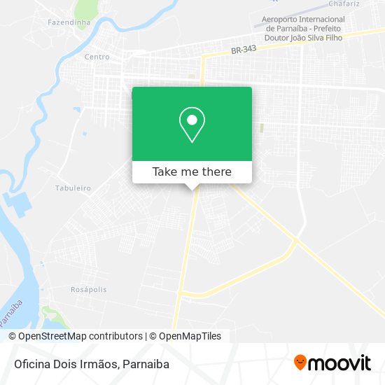 Oficina Dois Irmãos map