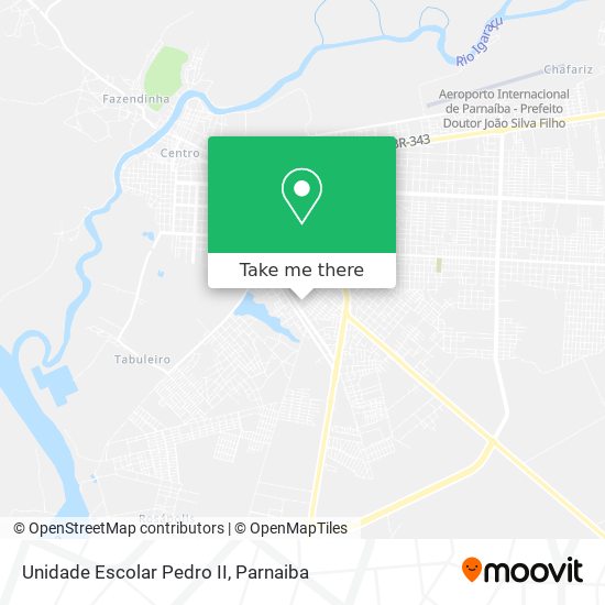Unidade Escolar Pedro II map