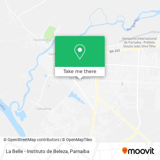La Belle - Instituto de Beleza map