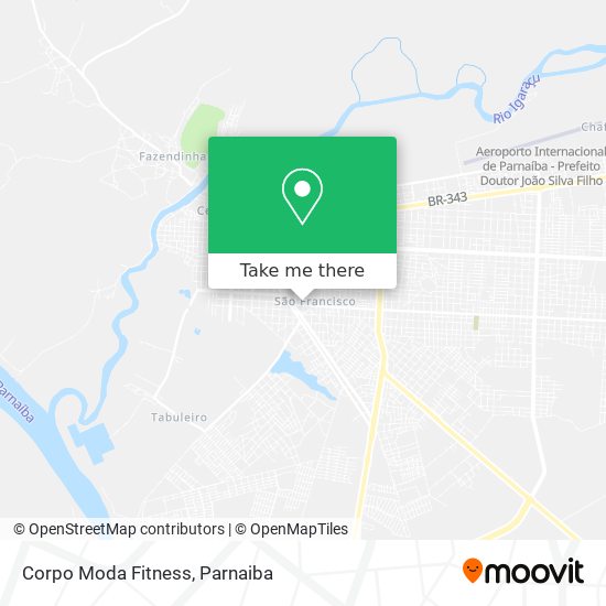 Corpo Moda Fitness map