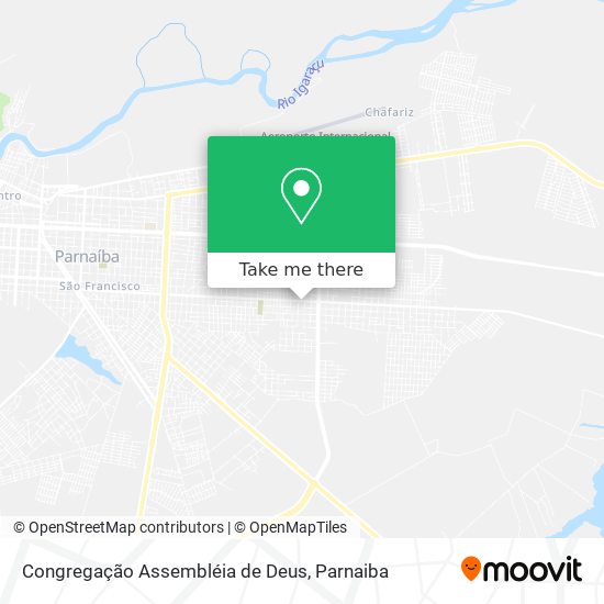 Congregação Assembléia de Deus map