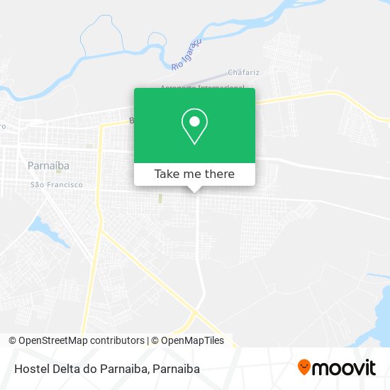 Hostel Delta do Parnaiba map