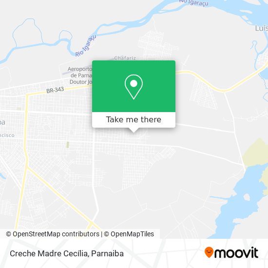 Creche Madre Cecília map