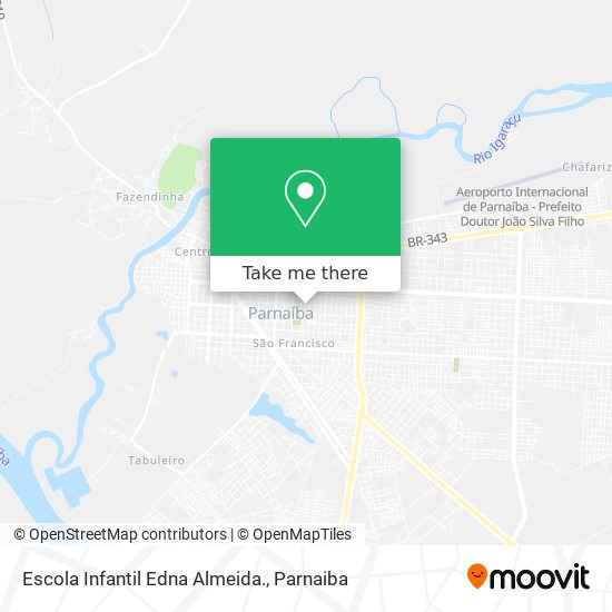 Mapa Escola Infantil Edna Almeida.