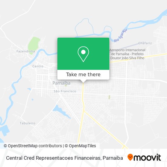 Central Cred Representacoes Financeiras map