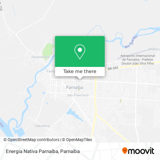 Energia Nativa Parnaíba map