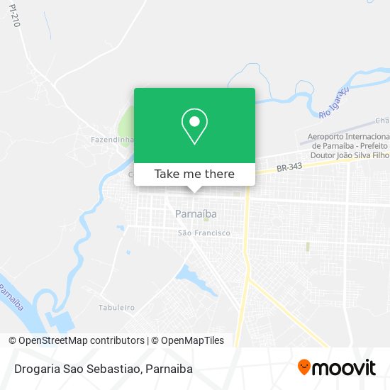 Mapa Drogaria Sao Sebastiao