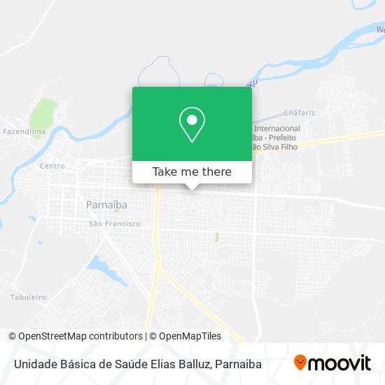 Unidade Básica de Saúde Elias Balluz map