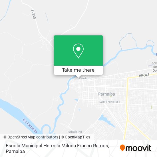 Escola Municipal Hermila Miloca Franco Ramos map