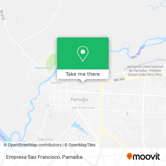 Empresa Sao Francisco map