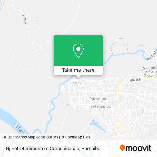 Hj Entretenimento e Comunicacao map