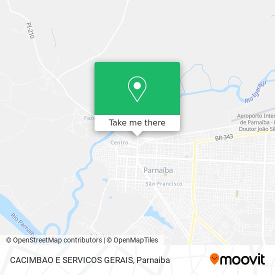 CACIMBAO E SERVICOS GERAIS map