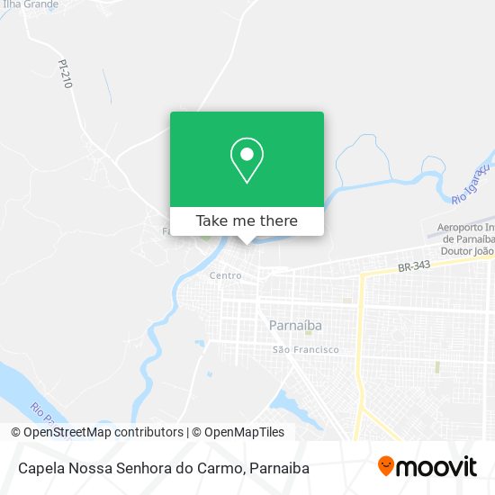 Capela Nossa Senhora do Carmo map