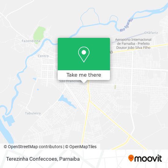 Terezinha Confeccoes map