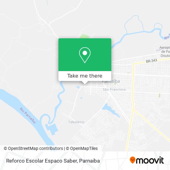 Reforco Escolar Espaco Saber map