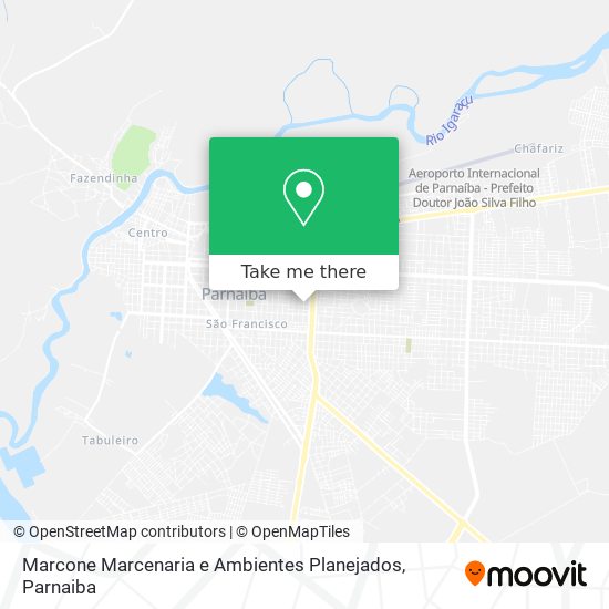 Marcone Marcenaria e Ambientes Planejados map